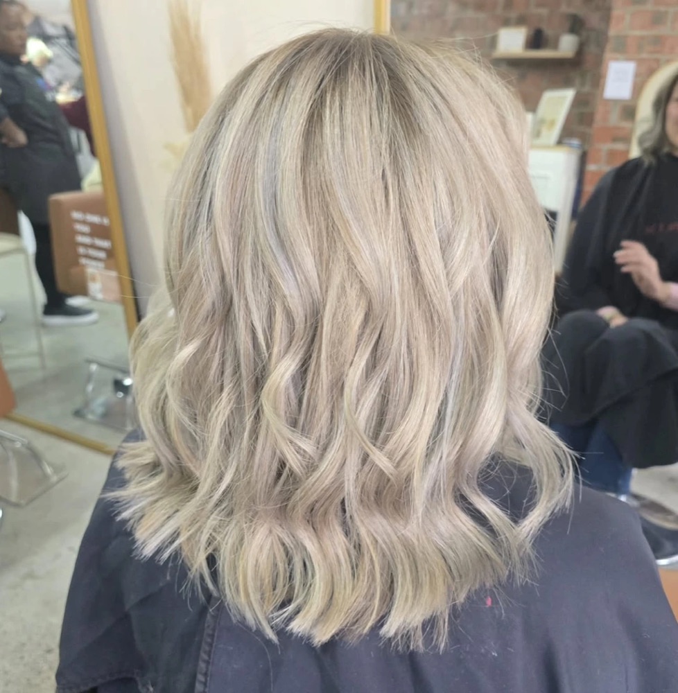 Blonde balayage by The Hair Space