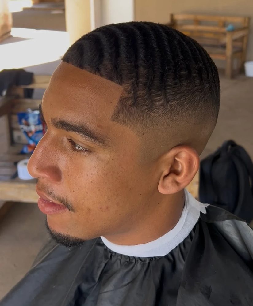 360 waves with skin fade by Marv Cutz Mobile